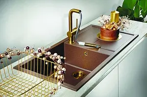 Мойка кухонная Omoikiri Sumi 86-BL черный 4993646, 4