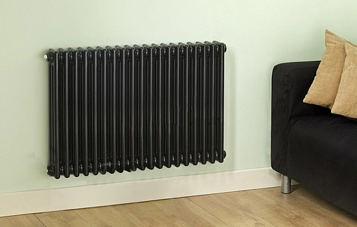 Радиатор стальной трубчатый Zehnder Charleston 3057/14 1270 ¾&quot; Ral 9217 Traffic Black (matt)