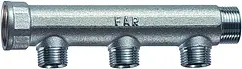 Коллектор распределительный проходной 3 отвода 1&quot;в/н x ½&quot;к Far FK 3675 112