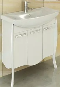 Тумба-умывальник напольная Comforty Венеция 80 белый 00003130163CF, 1