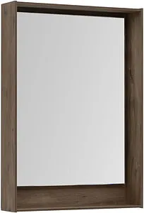 Зеркало с подсветкой Aquanet Милан 60 дуб рустикальный 00336398, 1