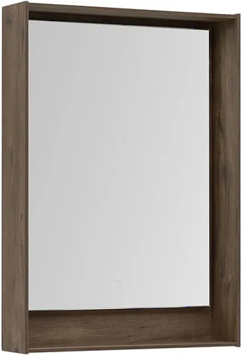 Зеркало с подсветкой Aquanet Милан 60 дуб рустикальный 00336398