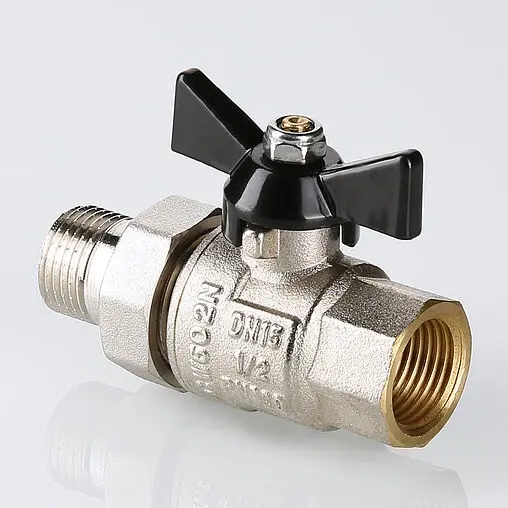 Кран шаровый с американкой 1&quot;в x 1&quot;н Valtec Perfect VT.327.N.06