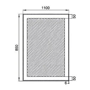 Зеркало с подсветкой Aquanet Алассио 11085 00196639, 2