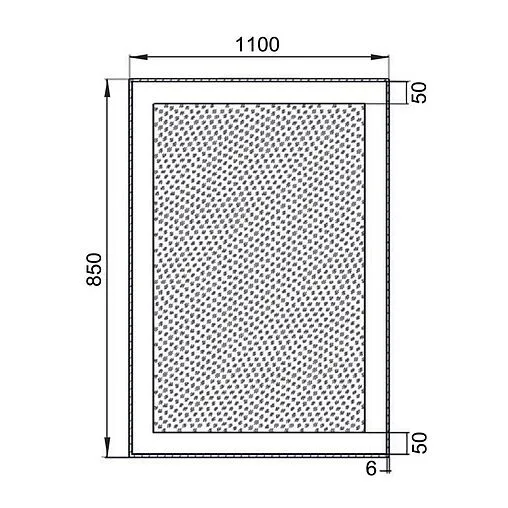 Зеркало с подсветкой Aquanet Алассио 11085 00196639
