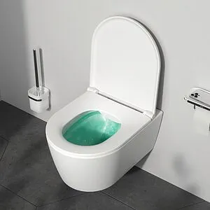 Унитаз подвесной безободковый Am.Pm Func FlashClean белый матовый C8F1700MWSC Унитаз подвесной безободковый Am.Pm Func FlashClean белый матовый C8F1700MWSC, 4