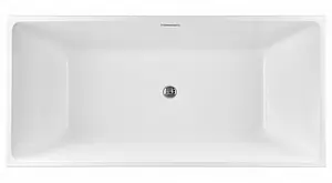 Ванна акриловая отдельностоящая Swedbe Vita 170x80 8826, 2