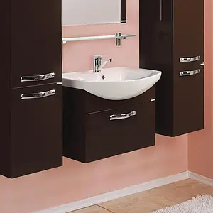 Тумба-умывальник подвесная Aquaton Ария 65 тёмно-коричневый 1A1340K0AA430 Тумба-умывальник подвесная Aquaton Ария 65 тёмно-коричневый 1A1340K0AA430, 4