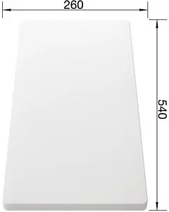 Разделочная доска Blanco белый 210521 Разделочная доска Blanco белый 210521, 2