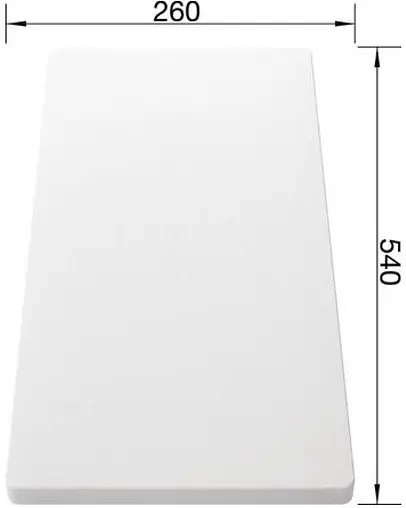 Разделочная доска Blanco белый 210521