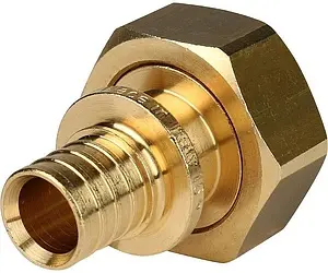 Муфта аксиальная с накидной гайкой 16мм x ¾"ек Stout SFA-0034-001634 Муфта аксиальная с накидной гайкой 16мм x ¾"ек Stout SFA-0034-001634, 1