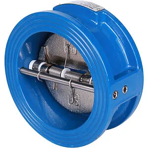 Клапан обратный поворотный двустворчатый межфланцевый Ду100 Ру16 Tecofi CB3448N-EP0100, 1