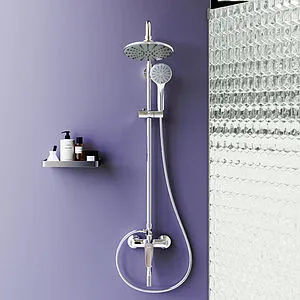 Душевая система со смесителем для ванны Dorff Prime хром D0740900 Душевая система со смесителем для ванны Dorff Prime хром D0740900, 3