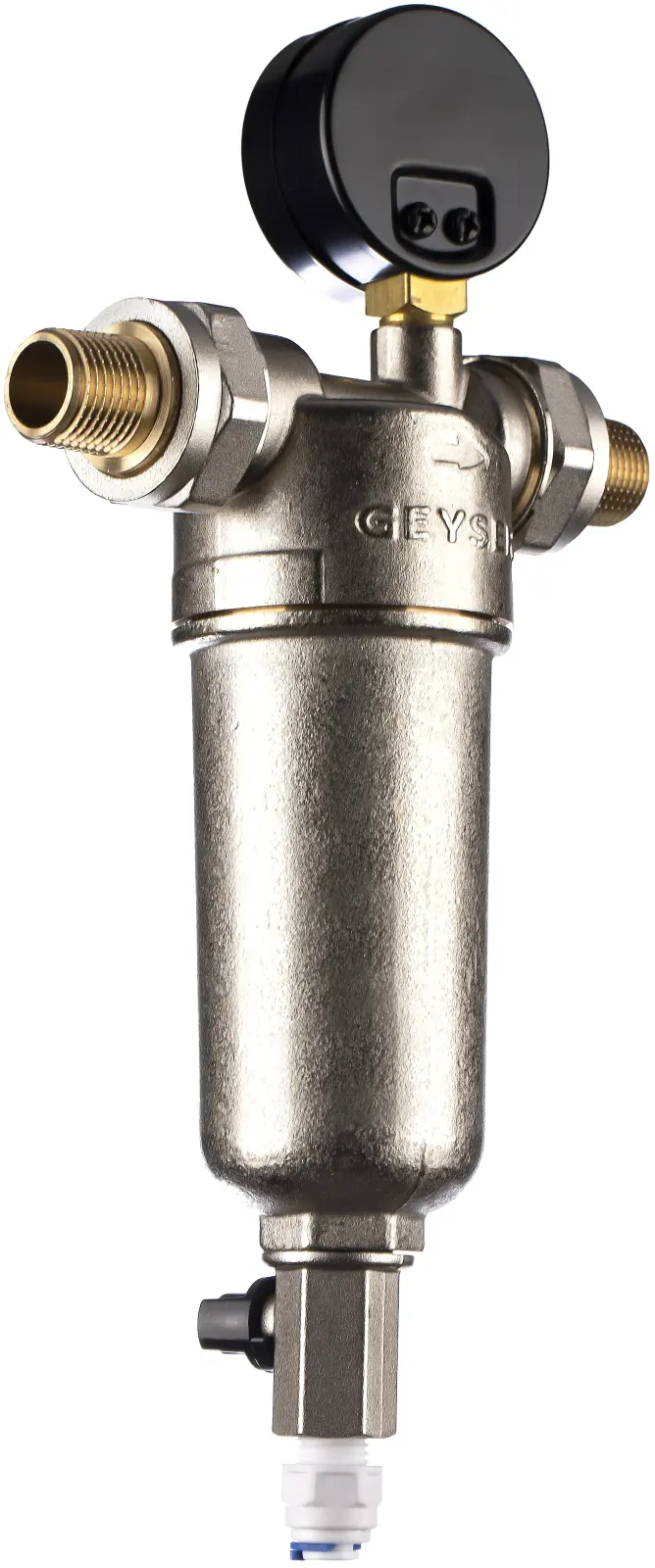 Фильтр тонкой очистки воды ½"н x ½"н Гейзер Бастион 122 32672 Фильтр тонкой очистки воды ½"н x ½"н Гейзер Бастион 122 32672, 3