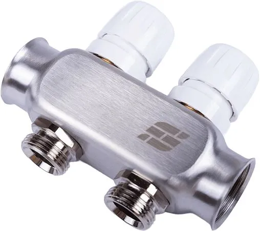 Группа коллекторная с расходомерами 2 отвода 1&quot;в/в x ¾&quot;ек FDV S1101A-½