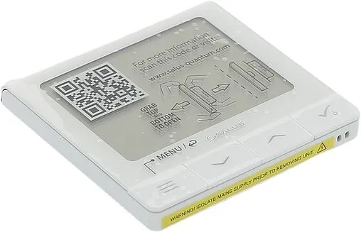 Проводной комнатный терморегулятор ZigBee 230В Salus QANTUM белый SQ610