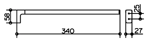 Полотенцедержатель Keuco Collection Moll хром 12722010000 Полотенцедержатель Keuco Collection Moll хром 12722010000