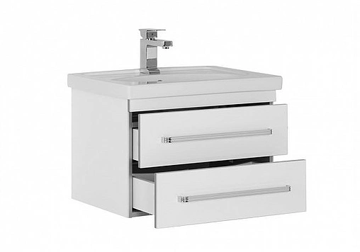 Тумба под умывальник подвесная Aquanet Сиена 60 белый 00186359