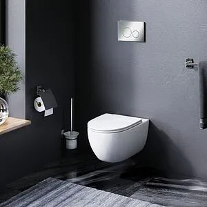 Комплект 6 в 1 Am.Pm Awe FlashClean IS49051.111700 с кнопкой хром глянцевый Комплект 6 в 1 Am.Pm Awe FlashClean IS49051.111700 с кнопкой хром глянцевый, 3