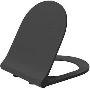 Крышка-сиденье для унитаза с микролифтом Logan L3W Avva черный матовый 00288929 Крышка-сиденье для унитаза с микролифтом Logan L3W Avva черный матовый 00288929, 2