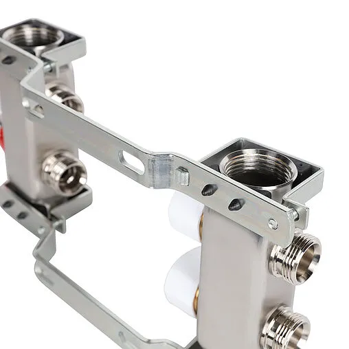 Группа коллекторная с расходомерами 2 отвода 1"в/в x ¾"ек Rommer RMS-1200-000002