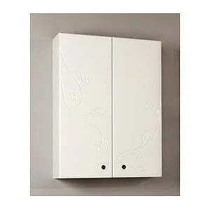 Шкаф двухстворчатый Aquaton Лиана 60 белый 1A153003LL010, 3