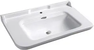 Раковина Kerasan Waldorf 100 белый 4142K1bi/cr*1 Раковина Kerasan Waldorf 100 белый 4142K1bi/cr*1, 1