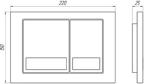 Инсталляция для подвесного унитаза Set 3 в 1 Ани Пласт WCP1121 с кнопкой хром глянцевый Инсталляция для подвесного унитаза Set 3 в 1 Ани Пласт WCP1121 с кнопкой хром глянцевый