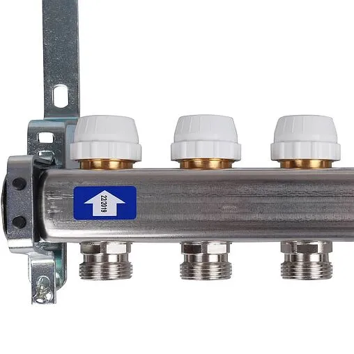 Группа коллекторная без расходомеров 13 отводов 1&quot;в/в x ¾&quot;ек Stout SMS 0922 000013