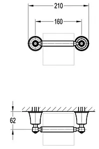 Держатель туалетной бумаги Swedbe Terracotta Art терракотовый 2547 Держатель туалетной бумаги Swedbe Terracotta Art терракотовый 2547, 2