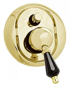 Смеситель для ванны скрытого монтажа Cezares Vintage золото/чёрный VINTAGE-VDIM-03/24-Sw-N Смеситель для ванны скрытого монтажа Cezares Vintage золото/чёрный VINTAGE-VDIM-03/24-Sw-N, 1