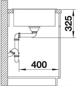 Мойка кухонная Blanco Zia XL 6 S Compact 78 белый 523277 Мойка кухонная Blanco Zia XL 6 S Compact 78 белый 523277, 3
