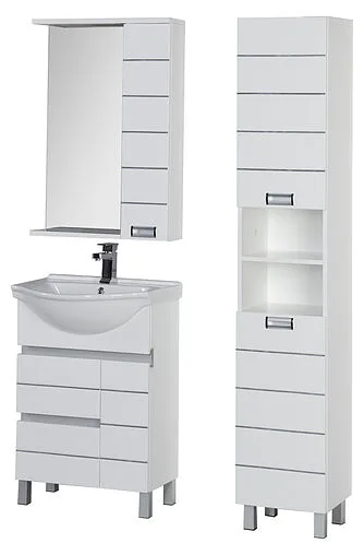 Шкаф-зеркало Aquanet Доминика 60 белый 171918