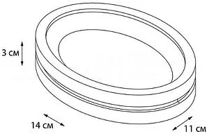Мыльница Fixsen Nero серый FX-240-4 Мыльница Fixsen Nero серый FX-240-4, 2