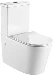 Унитаз-компакт безободковый Hansmann keramik Round New белый УНИ0013 Унитаз-компакт безободковый Hansmann keramik Round New белый УНИ0013, 1