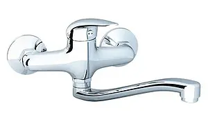 Смеситель для раковины настенный Ravak Suzan хром X070008 Смеситель для раковины настенный Ravak Suzan хром X070008, 1