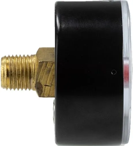 Манометр аксиальный Valtec 50мм 10 бар ¼&quot; VT.TM50.T.02