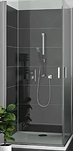 Душевая дверь 900мм прозрачное стекло Roltechnik Lega Lift Line LZCO1/900 227-9000000-00-02, 1