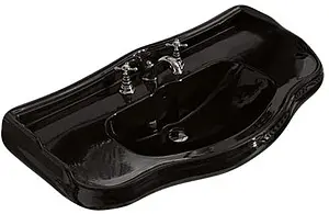 Раковина Kerasan Retro 100 черный 105004*1 Раковина Kerasan Retro 100 черный 105004*1, 1