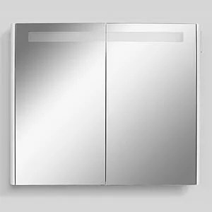 Шкаф-зеркало Am.Pm Bliss D 80 белый глянец M55MCX0801WG, 1