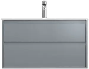 Тумба-умывальник подвесная ISVEA Pro 90 серый 21MGS071090I+10SL50091SV Тумба-умывальник подвесная ISVEA Pro 90 серый 21MGS071090I+10SL50091SV, 1