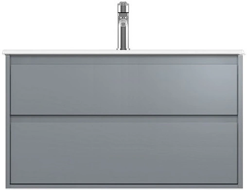 Тумба-умывальник подвесная ISVEA Pro 90 серый 21MGS071090I
