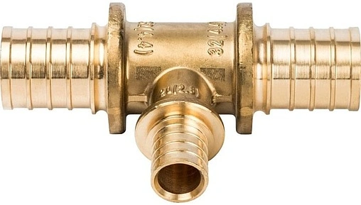 Тройник аксиальный редукционный 32мм x 20мм x 32мм Stout SFA-0014-322032