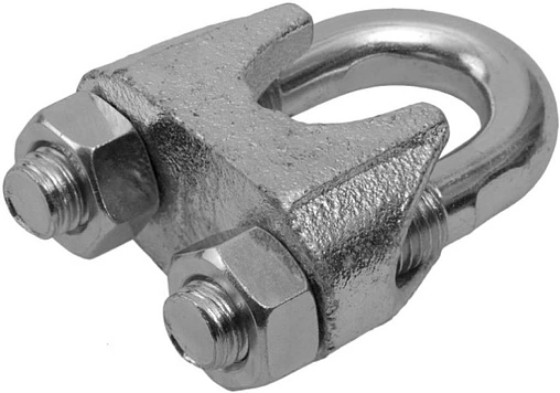 Зажим для троса из ощинкованной стали 3мм DIN741