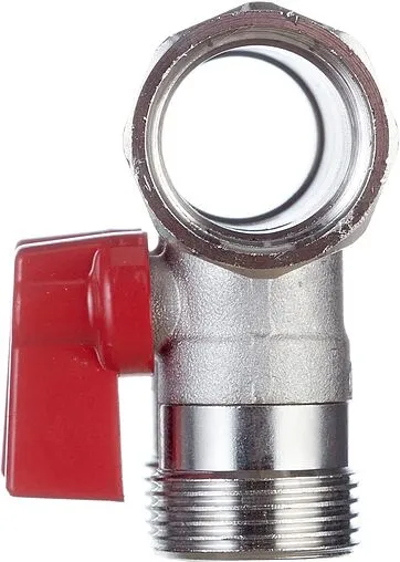 Коллектор запорный проходной 2 отвода красный ¾&quot;в/н x ¾&quot;ек Henco VB050502-ROOD