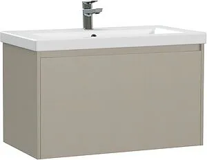 Тумба под умывальник подвесная Cersanit Grande 80 бежевый 64310 Тумба под умывальник подвесная Cersanit Grande 80 бежевый 64310, 1