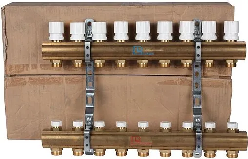 Группа коллекторная без расходомеров 9 отводов 1"в/в x ¾"ек Luxor CD 468/9 15552709