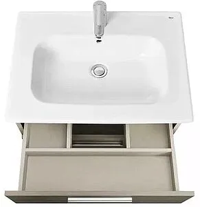 Тумба-умывальник подвесная Roca Victoria 60 городской дуб A857468402+32799E000, 4