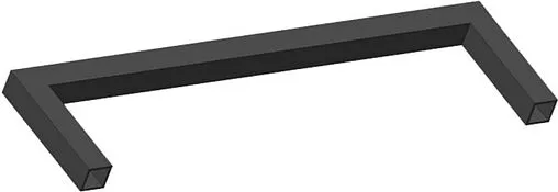 Полотенцедержатель Kerama Marazzi Atollo чёрный ATrl.30\M