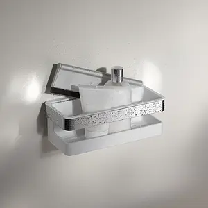 Полка Keuco Collection Moll хром/белый 12758010000 Полка Keuco Collection Moll хром/белый 12758010000, 4